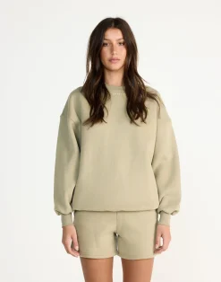 Ellis Sweatshirt (Matcha)*CHARCOAL CLOTHING Sale