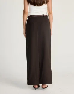 Elwood Maxi Skrt (Chocolate)*CHARCOAL CLOTHING Hot