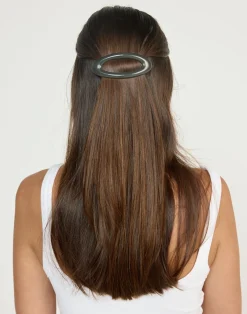 Emilia Hair Clip (Moss)*CHARCOAL Sale