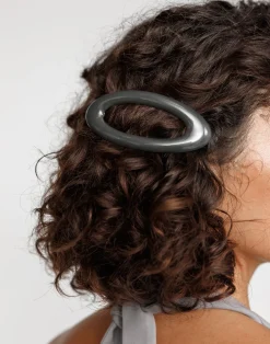 Emilia Hair Clip (Moss)*CHARCOAL Sale