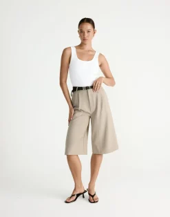 Emmett Midi Pants (Pebble)*CHARCOAL Sale