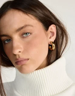 Esmara Earrings (Gold)*CHARCOAL Best