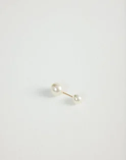 Estelle Brooch (Gold/Pearl)*CHARCOAL New