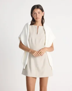 Everest Mini Dress (Beige)*CHARCOAL CLOTHING New