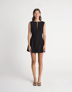 Everest Mini Dress (Black)*CHARCOAL CLOTHING Discount