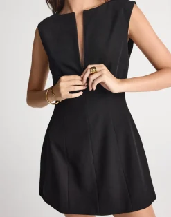 Everest Mini Dress (Black)*CHARCOAL CLOTHING Discount