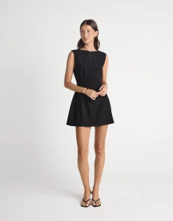 Everest Mini Dress (Black)*CHARCOAL CLOTHING Discount