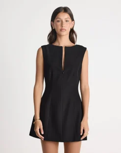 Everest Mini Dress (Black)*CHARCOAL CLOTHING Discount