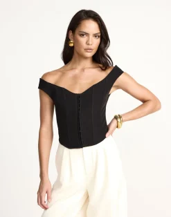 Fabian Corset (Black)*CHARCOAL Online