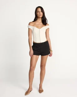 Fabian Corset (Cream)*CHARCOAL Clearance