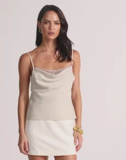 Fated Cami Top (Oat)*CHARCOAL Fashion