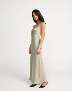 Fated Maxi Dress (Sage)*CHARCOAL Online