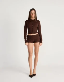 Fireside Shorts (Chocolate)*CHARCOAL CLOTHING Online