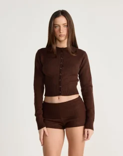 Fireside Shorts (Chocolate)*CHARCOAL CLOTHING Online
