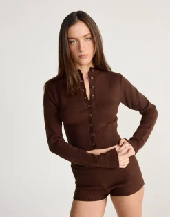 Fireside Shorts (Chocolate)*CHARCOAL CLOTHING Online