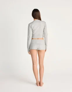 Fireside Shorts (Grey Marle)*CHARCOAL CLOTHING Discount