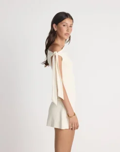Fletcher Mini Dress (Oat)*CHARCOAL CLOTHING Discount