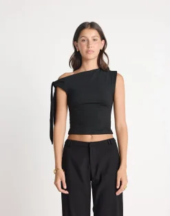 Fletcher Top (Black)*CHARCOAL CLOTHING Sale
