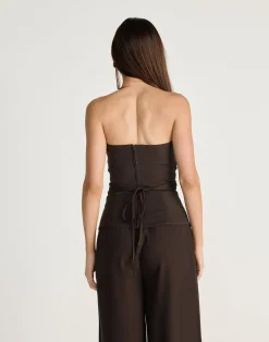 Flint Top (Chocolate)*CHARCOAL CLOTHING Fashion