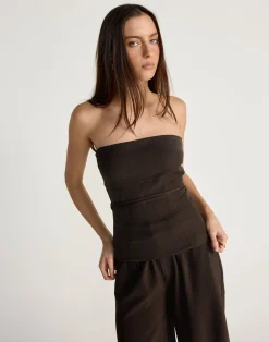Flint Top (Chocolate)*CHARCOAL CLOTHING Fashion