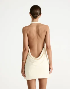 Flynn Mini Dress (Butter)*CHARCOAL New