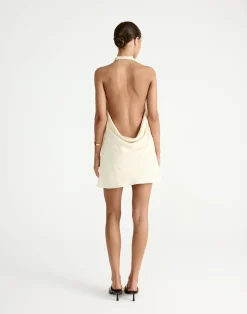 Flynn Mini Dress (Butter)*CHARCOAL New