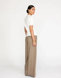 Fran Knit Top (Cream)*CHARCOAL Outlet