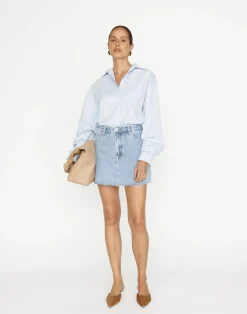 Franco Shirt (Sky)*CHARCOAL Hot