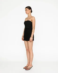 Frankie Mini Skirt (Black)*CHARCOAL Best