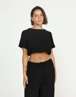 Fraser Top (Black)*CHARCOAL Best