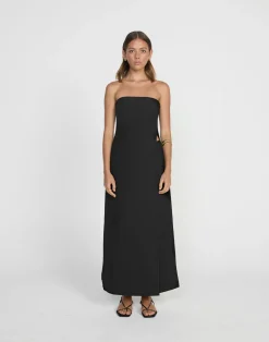 Gabby Maxi Dress (Black)*CHARCOAL CLOTHING Sale