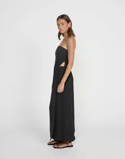 Gabby Maxi Dress (Black)*CHARCOAL CLOTHING Sale