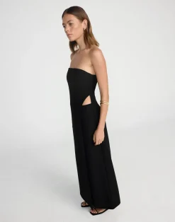 Gabby Maxi Dress (Black)*CHARCOAL CLOTHING Sale