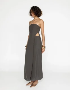 Gabby Maxi Dress*CHARCOAL Outlet
