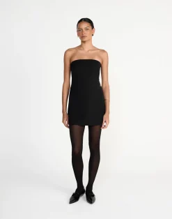 Gabby Mini Dress (Black)*CHARCOAL CLOTHING Best