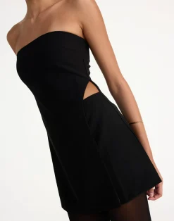 Gabby Mini Dress (Black)*CHARCOAL CLOTHING Best