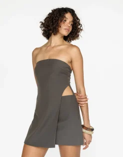 Gabby Mini Dress*CHARCOAL Discount