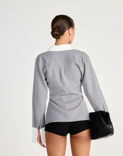 Geneva Top (Cloudy)*CHARCOAL CLOTHING Fashion
