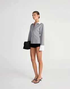Geneva Top (Cloudy)*CHARCOAL CLOTHING Fashion