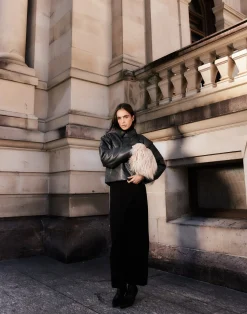 Giana Maxi Skirt (Black)*CHARCOAL Fashion