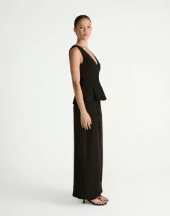 Giana Maxi Skirt (Black)*CHARCOAL Fashion