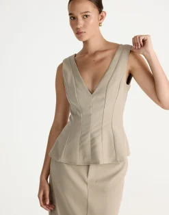Giana Top (Dusty Sage)*CHARCOAL Best