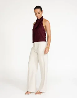 Gilda Top (Plum)*CHARCOAL Clearance