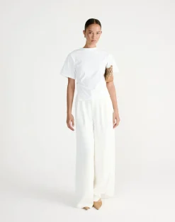 Goldie Top (White)*CHARCOAL Clearance