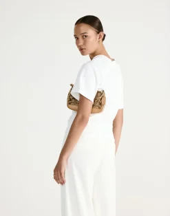 Goldie Top (White)*CHARCOAL Clearance