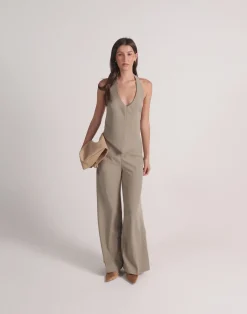 Grace Pants (Dusty Sage)*CHARCOAL CLOTHING Clearance