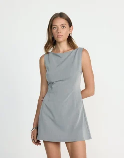 Gwynne Mini Dress (Grey Marle)*CHARCOAL CLOTHING Fashion