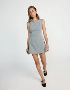 Gwynne Mini Dress (Grey Marle)*CHARCOAL CLOTHING Fashion