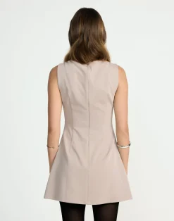 Gwynne Mini Dress (Mocha)*CHARCOAL CLOTHING Outlet