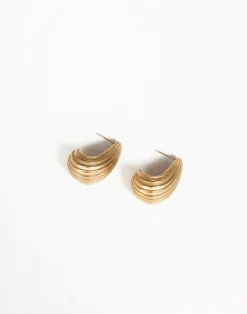 Haidee Earrings (Gold)*CHARCOAL Best